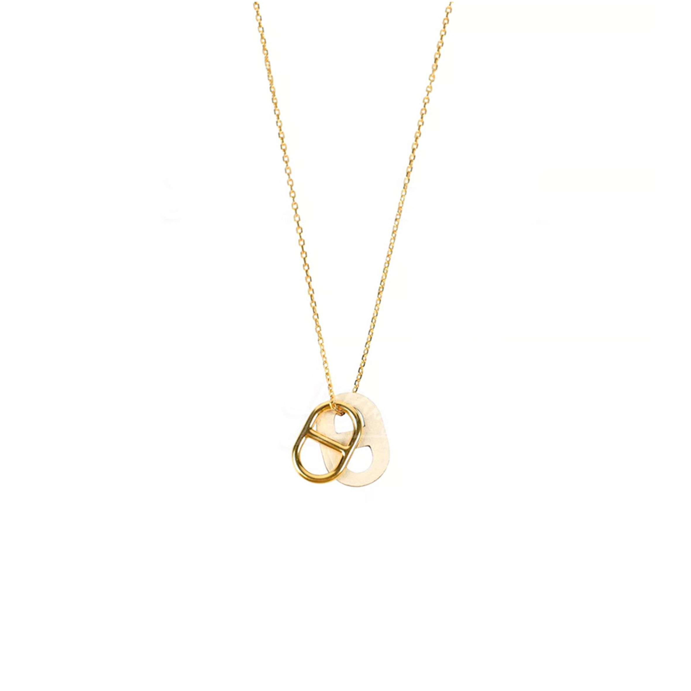 H**mes o''maillon pendant necklace nata